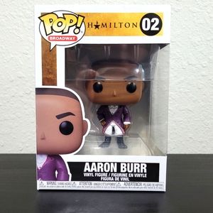 NWT Funko Pop Hamilton Aaron Burr